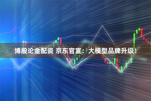 博股论金配资 京东官宣：大模型品牌升级！